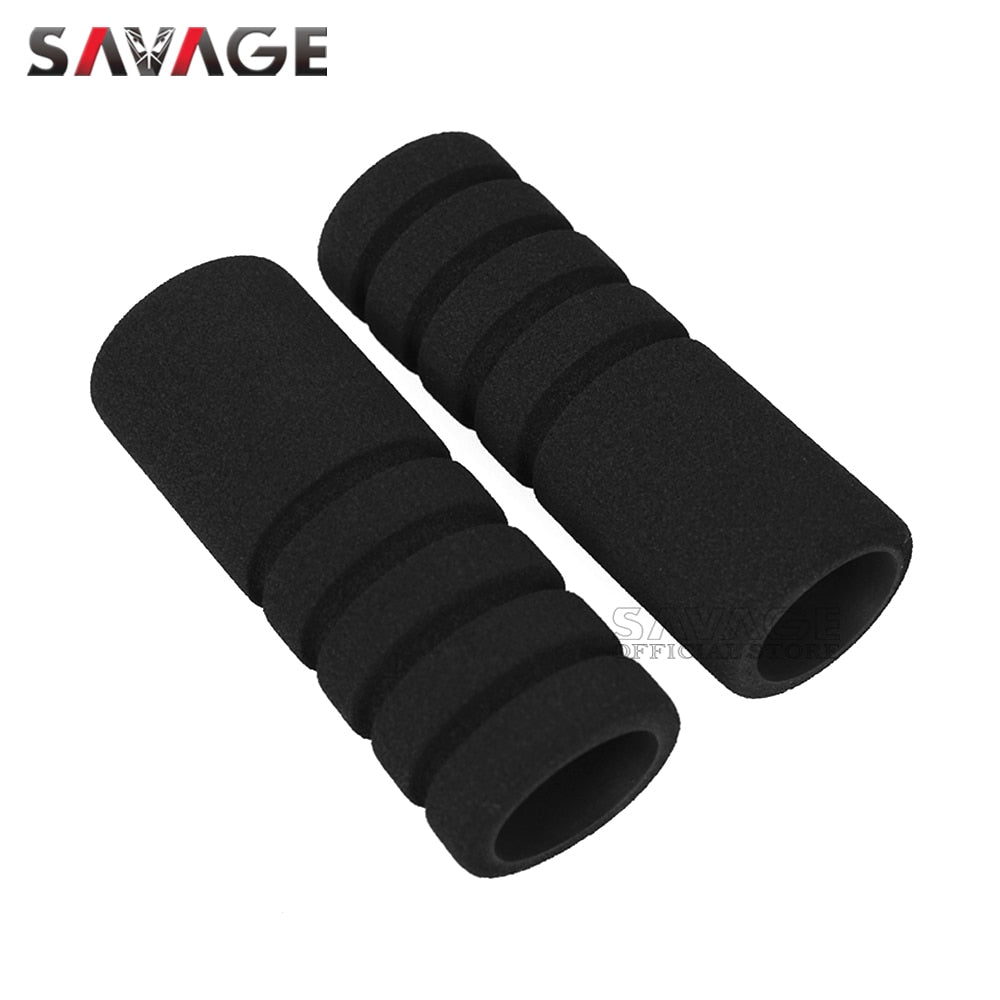Universal 22mm Motorcycle Handlebar Foam Hand Grips Sponge Gloves Lever Cover Anti-slip Motocross Dirt Pit Bike Electric Scooter