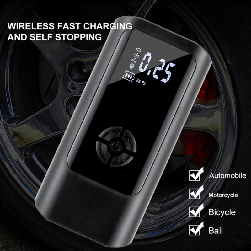 Portable Mini Air Pump Electric Bike Air Inflator 160PSI Car Air Compressor Bicycle Air Pump Tire Pump Car Tyre Inflatable