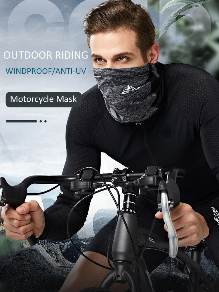 IRON JIA'S Motorcycle Face Mask High Stretch Summer Fabric Moto Dust-Proof UV Protection Mesh Motorbike Neck Gaiter Face Mask