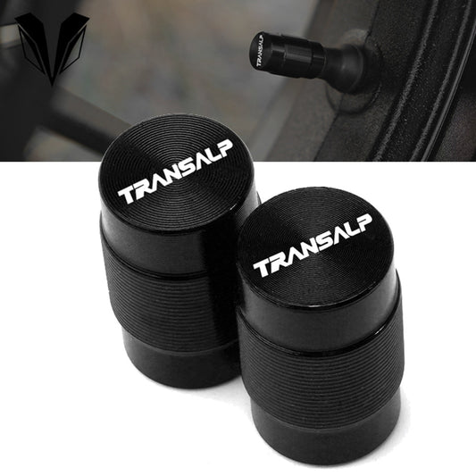 Motorcycle Accessorie Wheel Tire Valve Stem Caps For HONDA TRANSALP 600 650 700 XLV Transalp CNC Airtight Covers new motorbike