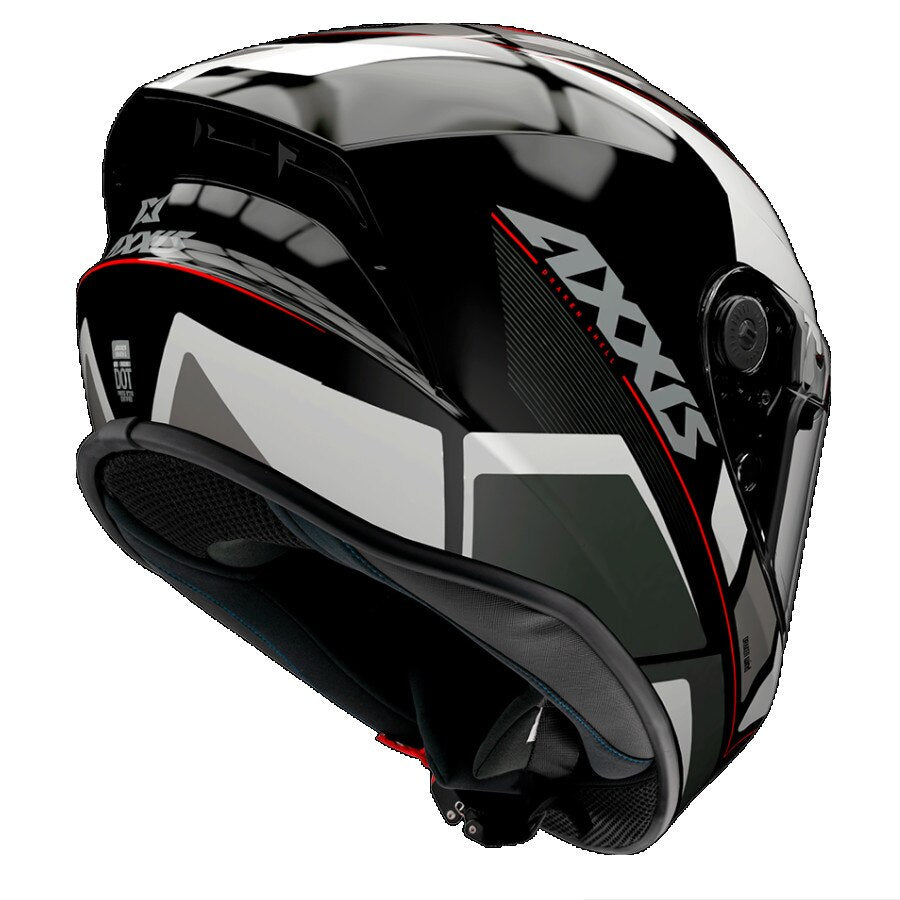 Axxis 43127611 Full Helmet Scooter unisex Draken Wind Model For Motorcycles 2 Colors Size XS to XXL