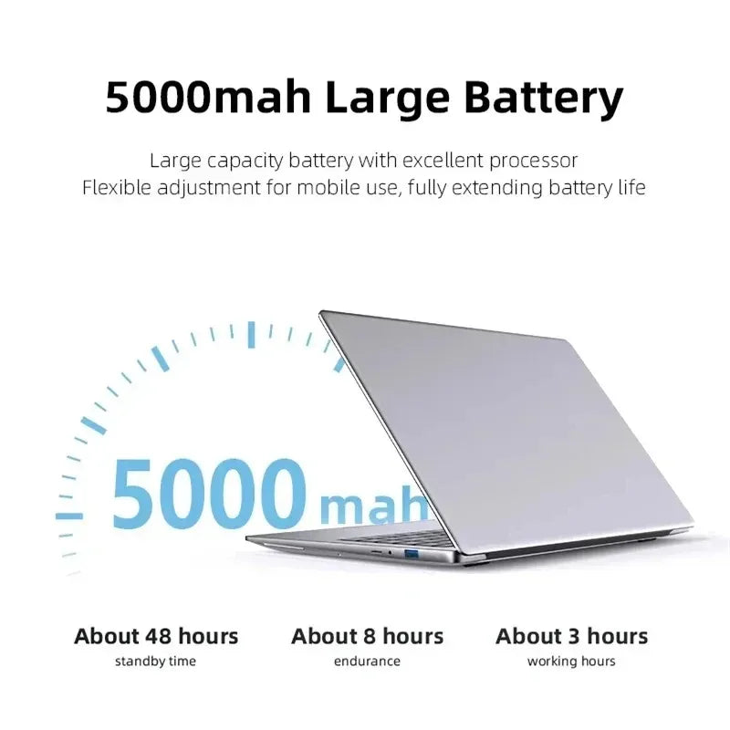 laptop windows 11 Intel CORE i7 7500U Laptop 12GB RAM 1TB/2TB SSD Computer 1920*1080 Resolution Office Study i7 PC Computer