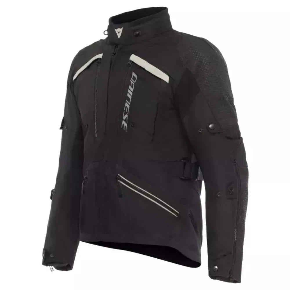 Dainese Gullfoss D-Dry Jacket is a versatile men's motorcycle jacket with CE certification, designed for year-round adventure touring with superior protection, thermal comfort, and optimized ventilation.