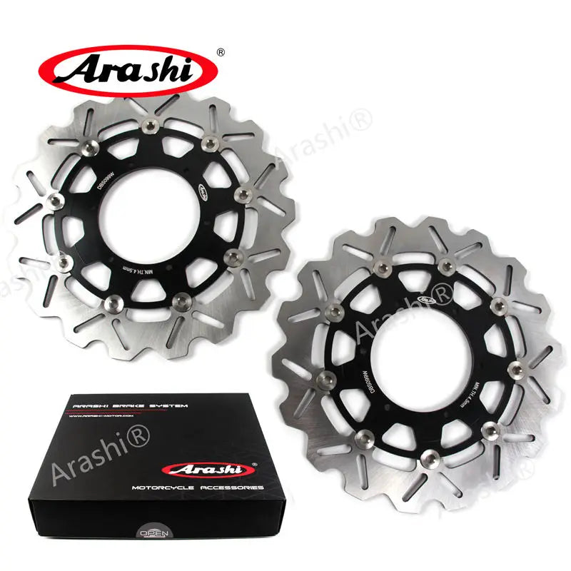 Arashi 1 Set For BMW F 800 GS 2009 - 2015 CNC Front Rear Brake Disc Brake Rotors 2010 2011 2012 2013 2014 F800GS F800 GS F700GS