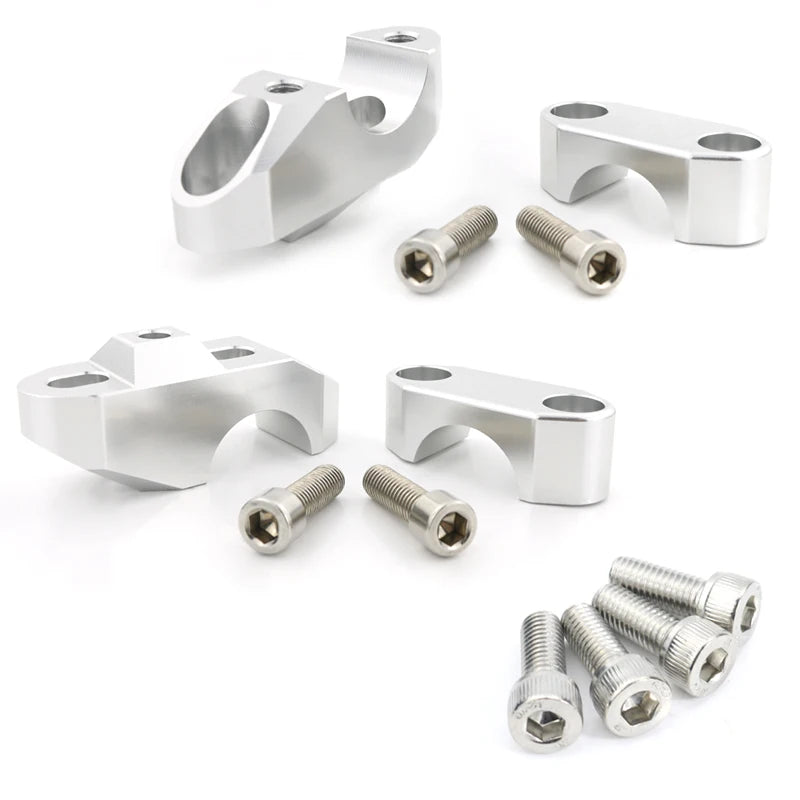 For Suzuki GSX-S1000 GX GSX-8S RMZ450 RMZ250 V-Strom 800 SE/1050 XT/1000 28mm 1 1/8" Handlebar Riser Fat Bar Riser Back Moved Up