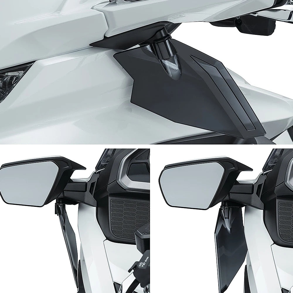 Adjustable Upper Air Deflectors Motorcycle Accessories For HONDA Gold Wing GL1800 2018 2019 2020 2021 2022 F6B