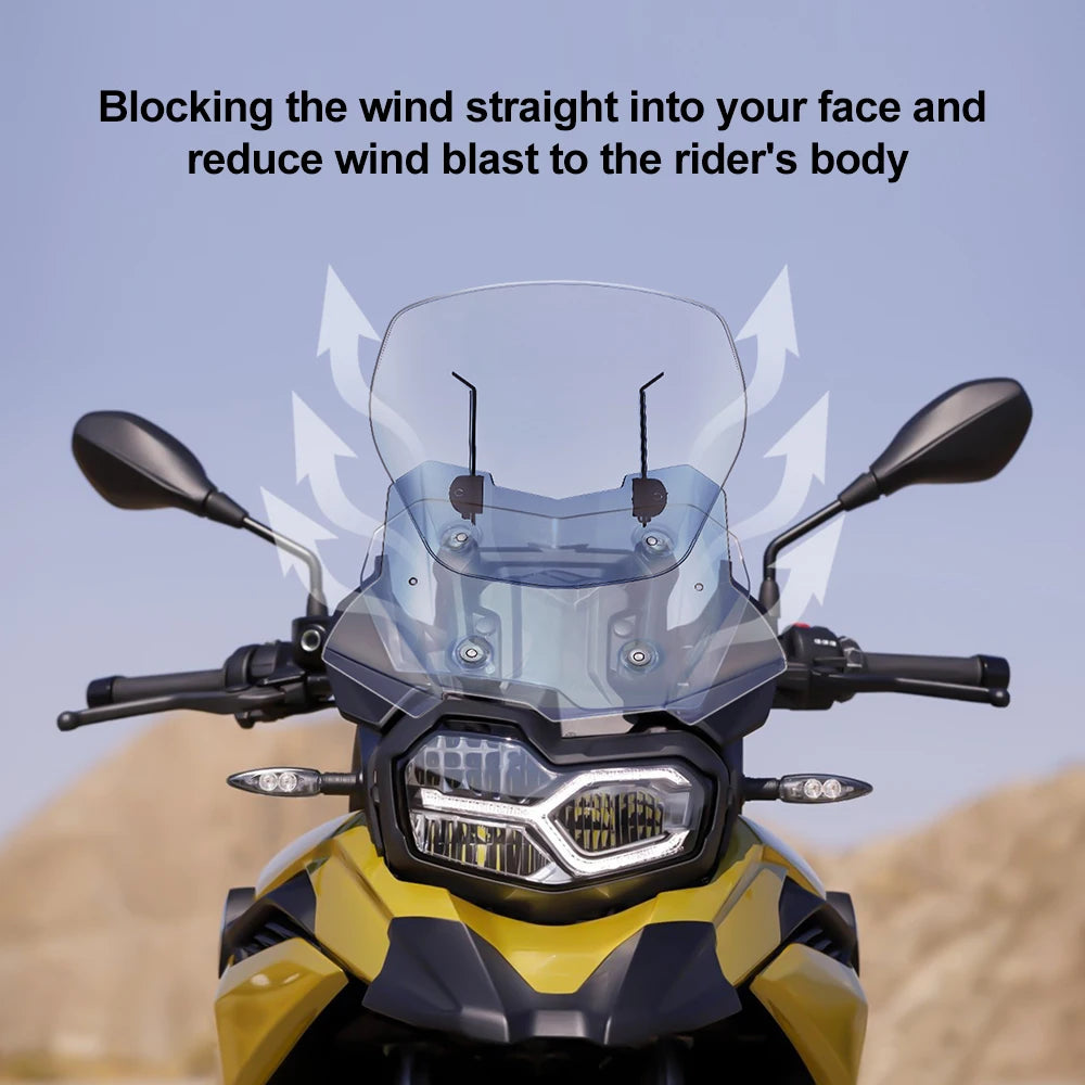 Motorcycle Adjustable Windshield for BMW F750GS F850GS Windscreen Wind Deflectors Screen Visor Protector F 750 GS F 850 GS 2020
