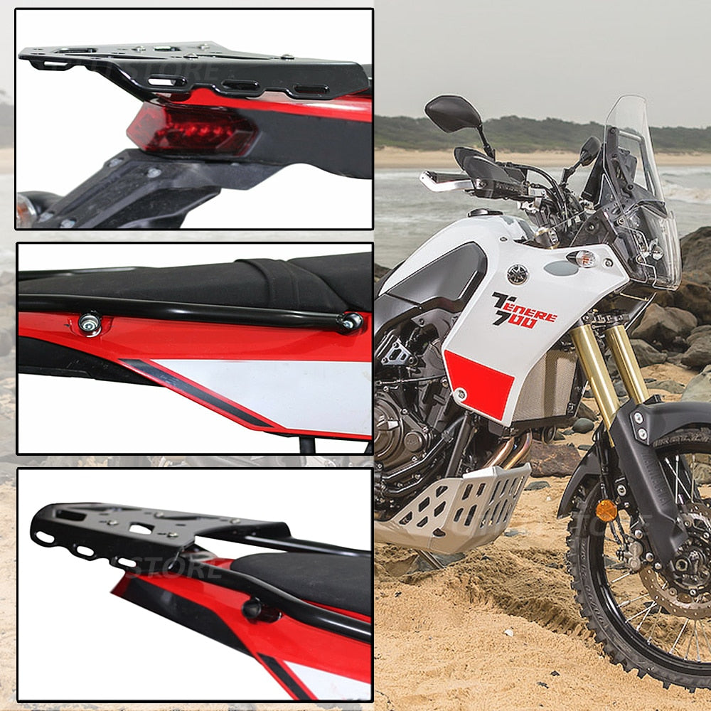 NEW Motorcycle Accessories Top Case Rear Rack Carrier For Yamaha Tenere 700 Tenere700 XTZ700 2021 2020 2019 Rear Luggage Rack
