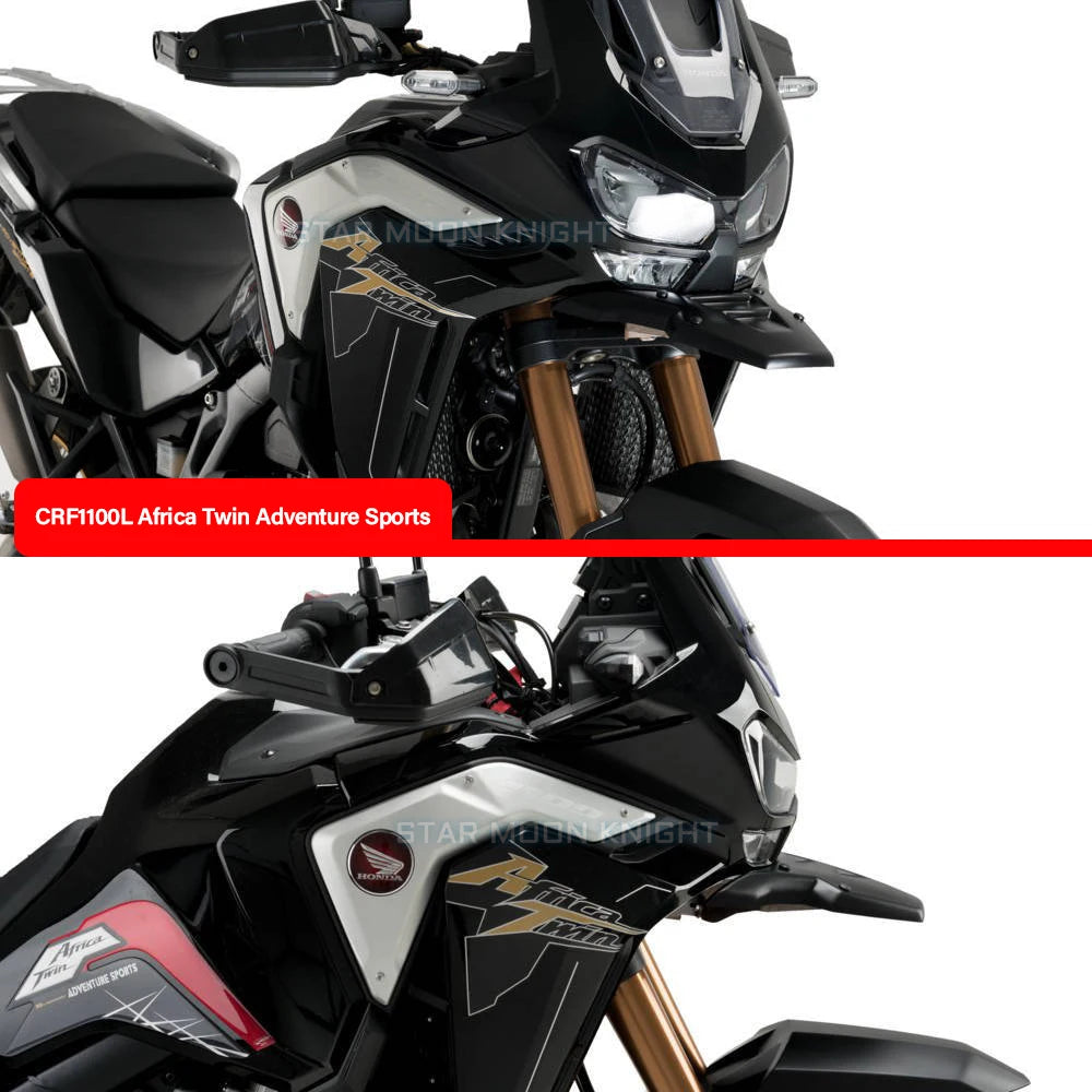 For HONDA CRF1100L CRF 1100 L Africa Twin Adventure Sports Motorcycle Front Beak Fairing Extension Wheel Extender Cover Fender