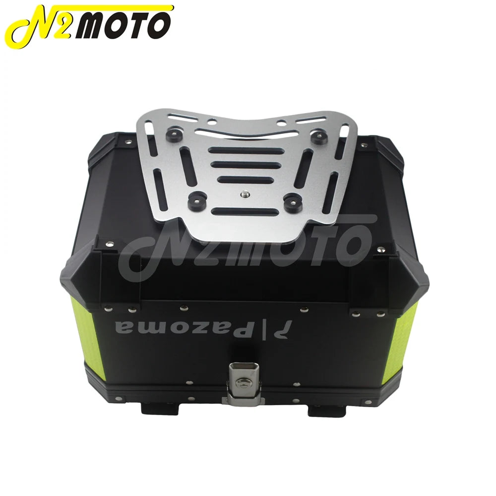 Universal Waterproof Rear Box Top Case 45L Cargo Passenger Luggage Box for BMW R1200GS Honda CRF NC700X NC750X Suzuki Tail Box