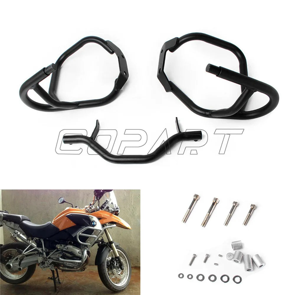 For BMW R 1200 GS R1200GS R1200 GS 2004-2012 2011 Oil cooled Crash Bar Highway Engine Tank Guard Cover Bumper Frame Protector