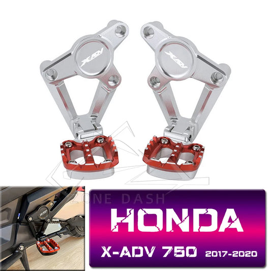 Rear foot Stand Rearset Footrest FOR HONDA X ADV X-ADV 750 XADV 2017 2018 2019 2020 Motorcycle Foot Peg Pedal Passenger Rearsets