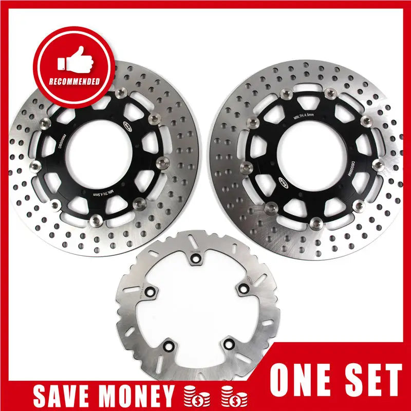 Arashi 1 Set For BMW F 800 GS 2009 - 2015 CNC Front Rear Brake Disc Brake Rotors 2010 2011 2012 2013 2014 F800GS F800 GS F700GS