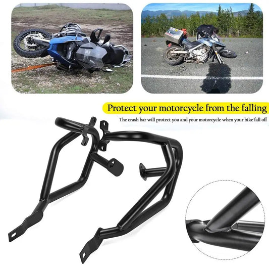 Motorcycle Lower or Upper Crash Bars Engine Guards Frame Protector For Kawasaki Versys 650 2015 2016 2017 2018 2019 2020 2021