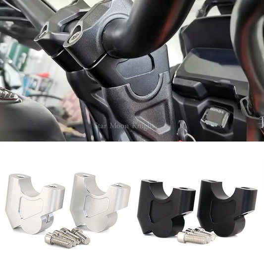 Motorcycle Accessories Handlebar Riser Clamp For Honda CB500X CB 500 400 X CB500F CB400X CB400F Handle Bar Drag Extend Adapter