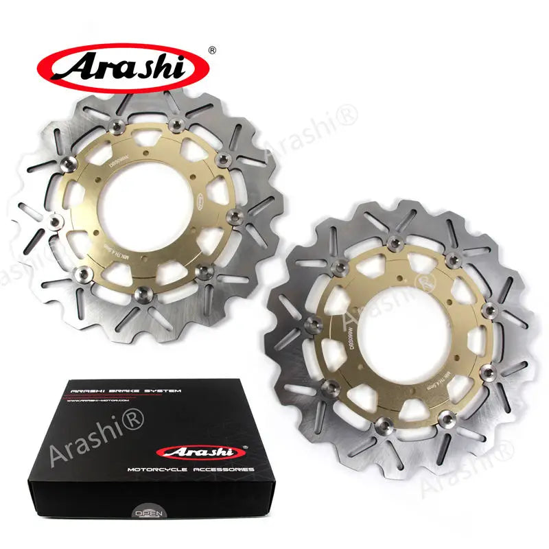 Arashi 1 Set For BMW F 800 GS 2009 - 2015 CNC Front Rear Brake Disc Brake Rotors 2010 2011 2012 2013 2014 F800GS F800 GS F700GS