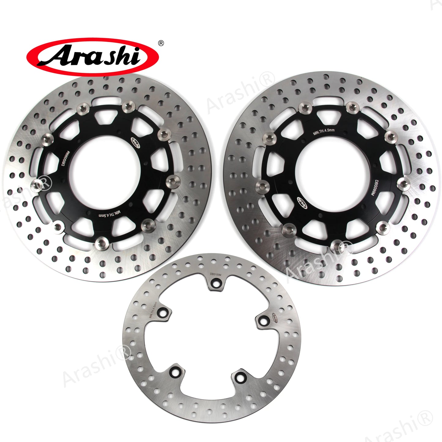 Arashi 1 Set For BMW F 800 GS 2009 - 2015 CNC Front Rear Brake Disc Brake Rotors 2010 2011 2012 2013 2014 F800GS F800 GS F700GS