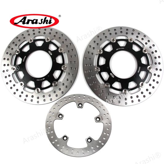 Arashi 1 Set For BMW F 800 GS 2009 - 2015 CNC Front Rear Brake Disc Brake Rotors 2010 2011 2012 2013 2014 F800GS F800 GS F700GS