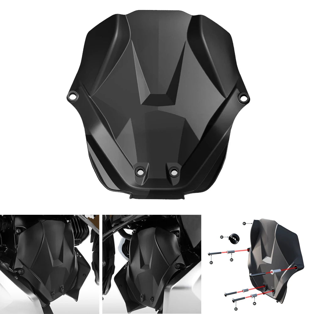 FOR BMW R1200GS R1250GS LC ADV R1200RT R1250RS R1250RT R 1200 GS Motorcycle Front Protector Engine Baffle Protection Cover