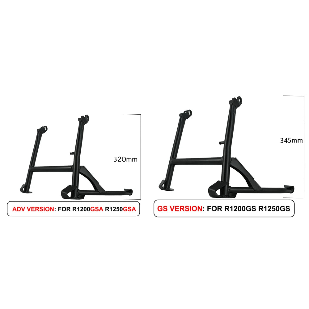 For BMW R1200GS ADV LC R1250GS K50 K51 Motorcycle Center Stand Kickstand Central Support Parking Rack Middle Foot Kick Stand