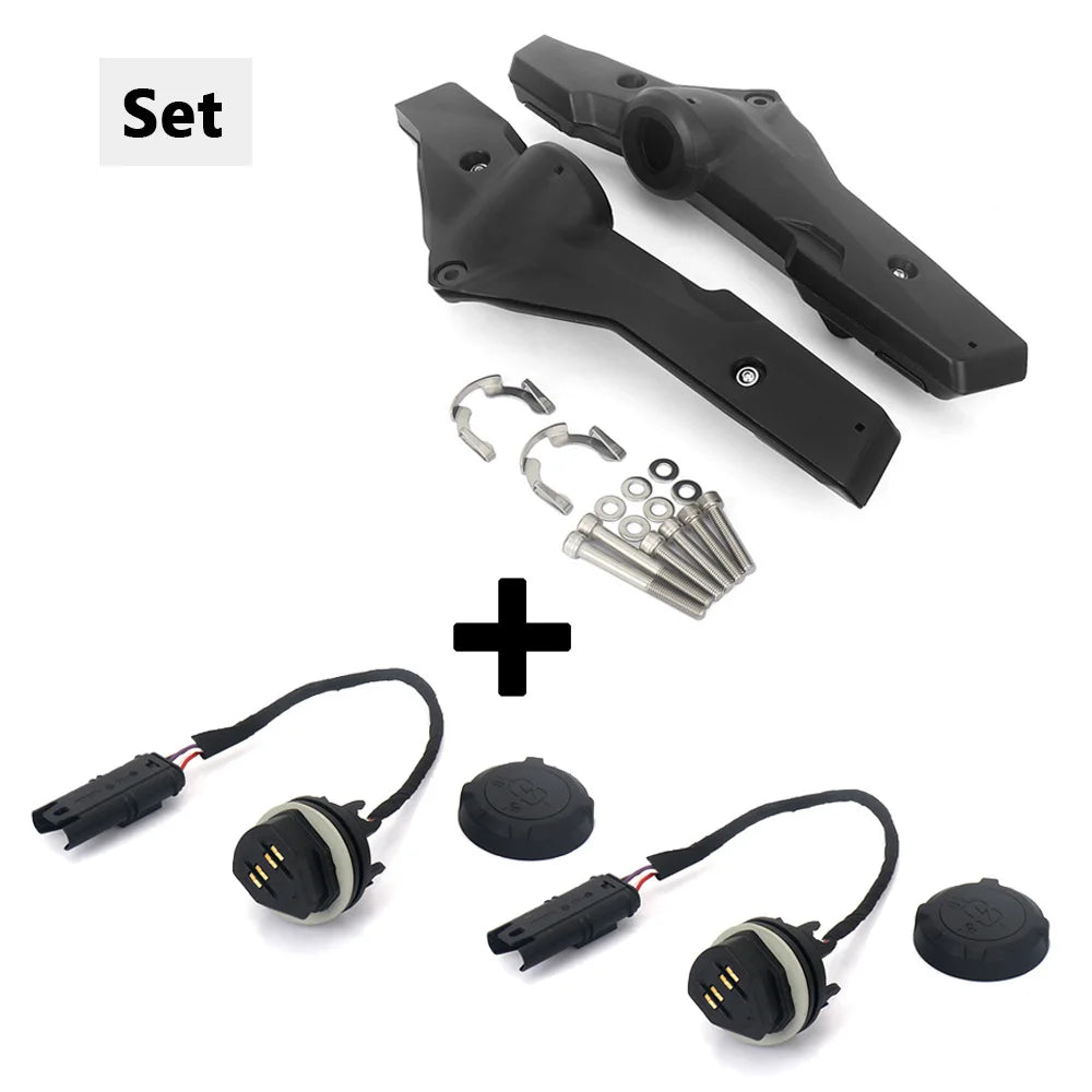 New Waterproof USB Charger Adapter with Lid Pannier Rack Pack Motorcycle For BMW R 1300 GS r1300gs GS1300 R1300GS 2023-2025