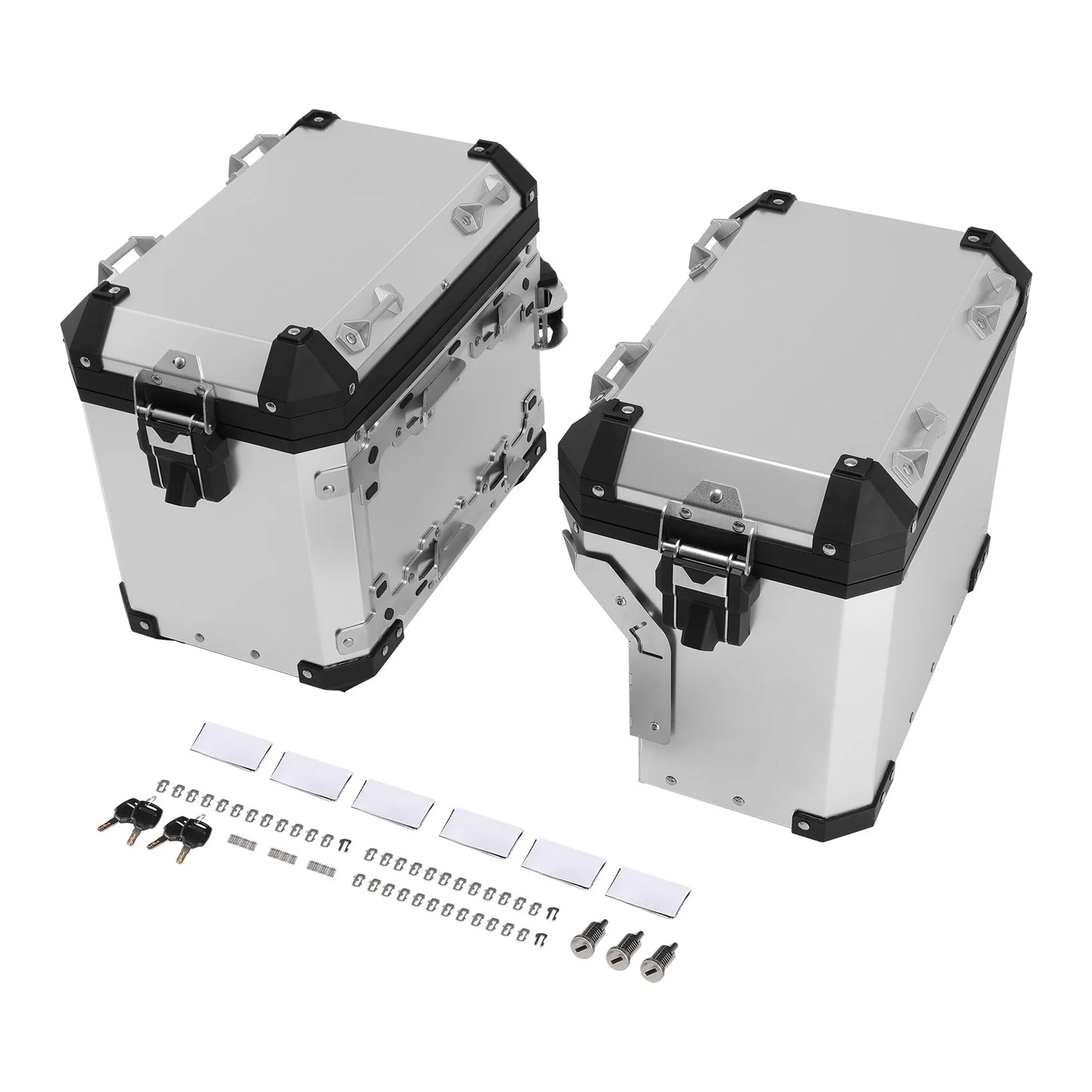 48L Saddlebag Side Box Bag Pannier Case For BMW R1200GS 2013-2018 R1250GS 2019-2024 F850GS 2017-2022 F900GS Adventure 2023-2025