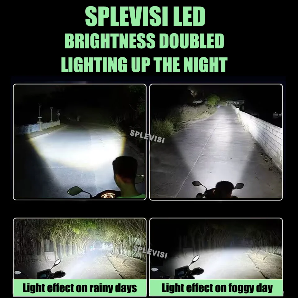 Motorcycle Light H11 H8 H9 LED Headlight High Beam Bulbs Fits For BMW R1200R Classic Standard ABS 2006-2015
