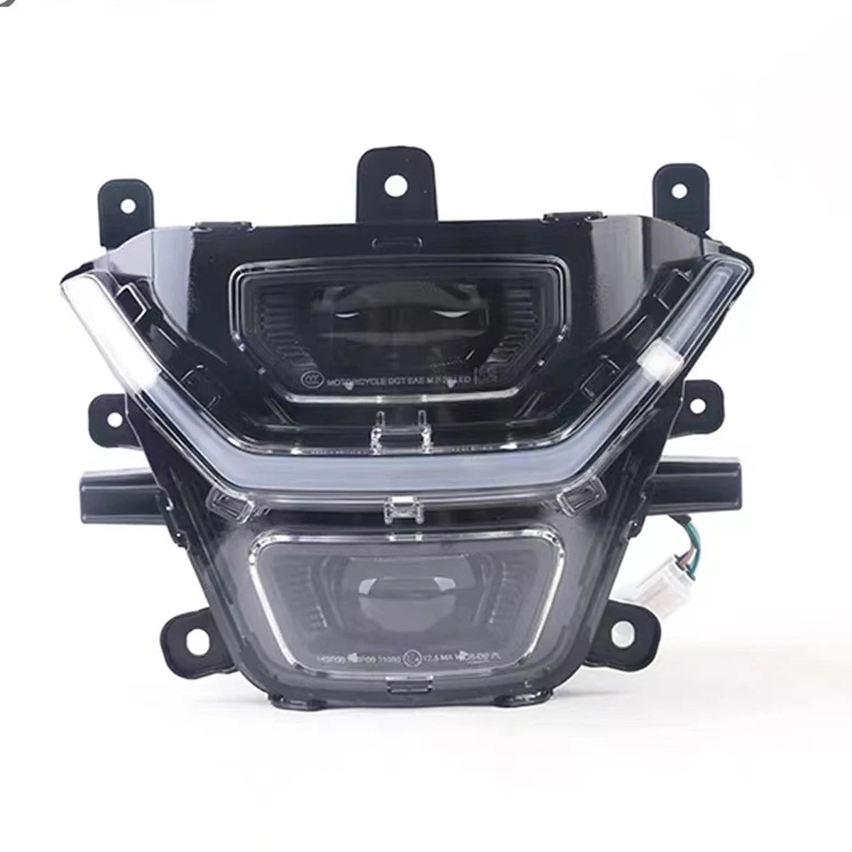 Motorcycle CFMOTO headlights original parts front fairing headlight assembly CF MOTO 450MT MT450 CF400-8/8A Headlamp