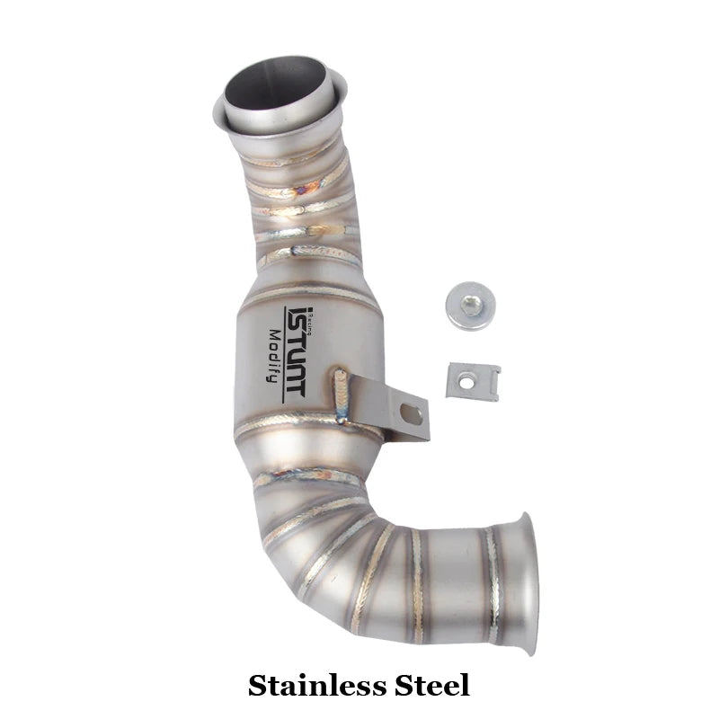 Slip On For CFMOTO 800 MTX MT-X800 MTX800 2024 2025 Stainless Steel Middle Link Pipe Motorcycle Exhaust System Escape Muffler