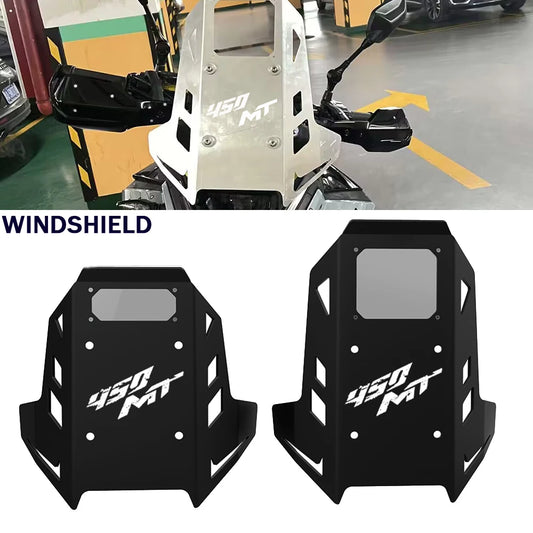 For CFMOTO 450MT CF 450 MT 2024 2025 2026 CF 450MT Motorcycle Accessories Wind Screen Windshield Windscreen Deflectors Protector