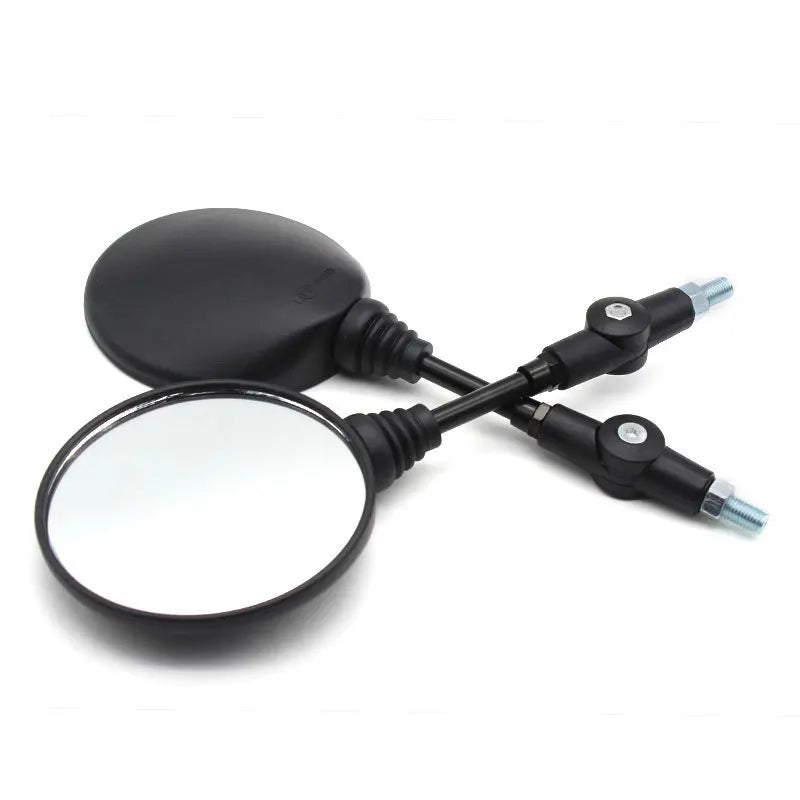 2pcs Foldable Round 10MM Scooter Rear Mirror for KTM Mirror Motocross Accessories for Bike Rearview Motorcycle Mirrors