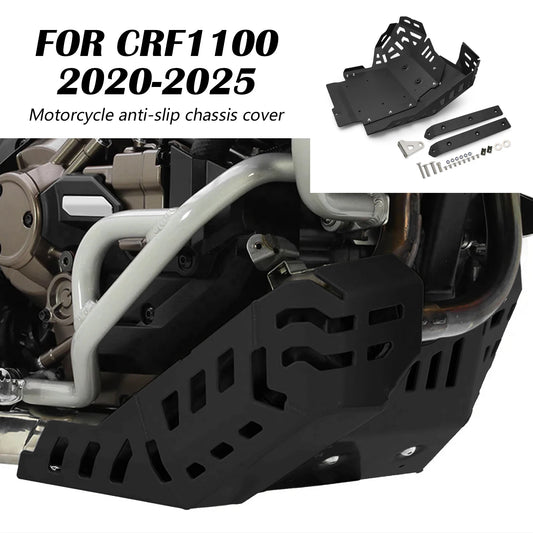For Honda CRF1100L Africa Twin 2020-2024 2025 New Motorcycle Skid Plate Bash Frame Guard Under Engine Chassis Cover Protection