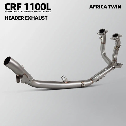 CRF1100L Africa Twin Exhaust Headers Tube For Honda CRF1100 Adventure Sports DTC 2020-2026 Motorcycle Exhausts Headers Tube Kit