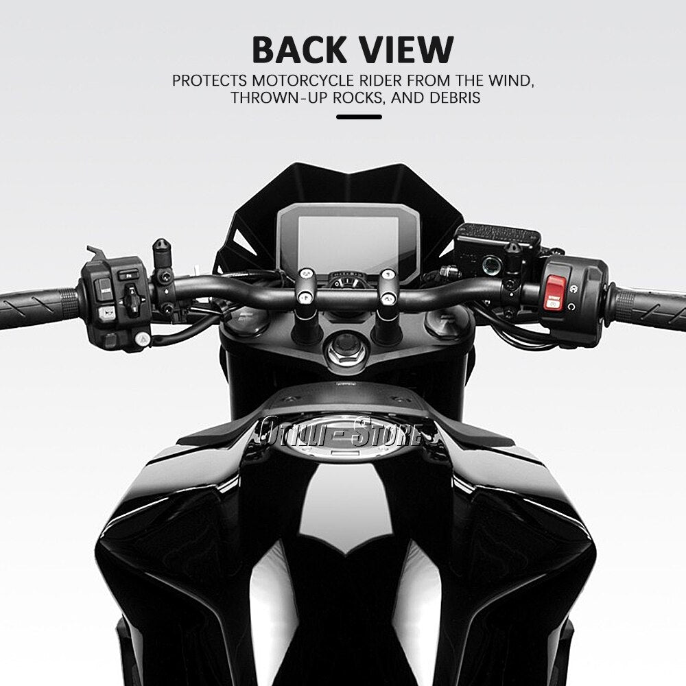 New Windshield Windscreen For Honda CB750 HORNET CB 750 Hornet 2023 Motorcycle Accessories Wind Deflectors Black