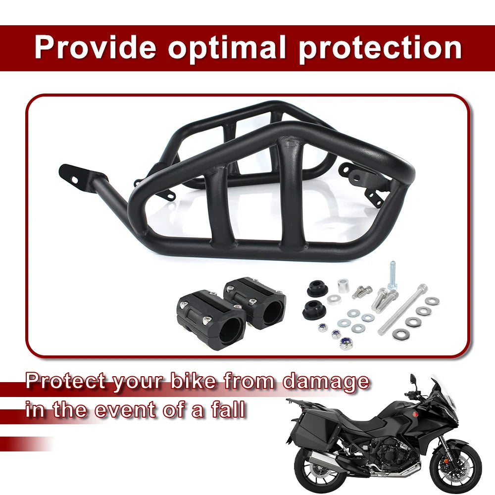Motorcycle Fit For Honda NT1100 2022 2023 2024 2025 NT 1100 Engine Guard Highway Crash Bar Frame Protector Bumper Guard Block
