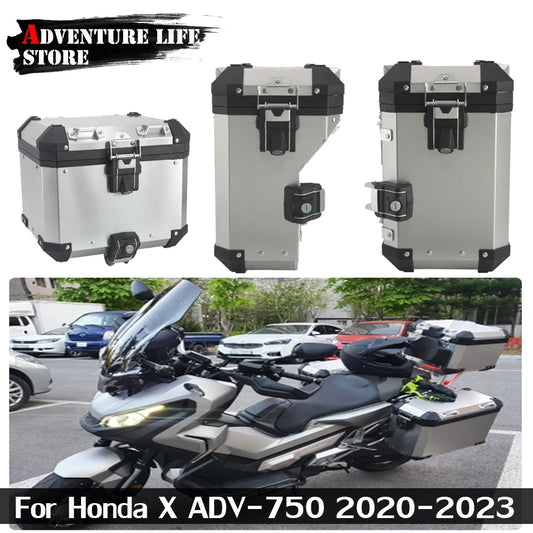 Luggage Box Rack For Honda XADV750 X ADV 750 X-ADV750 2021 2022 2023 Motorcycle Top Case Tail Box Rear Pannier Saddlebag Bracket