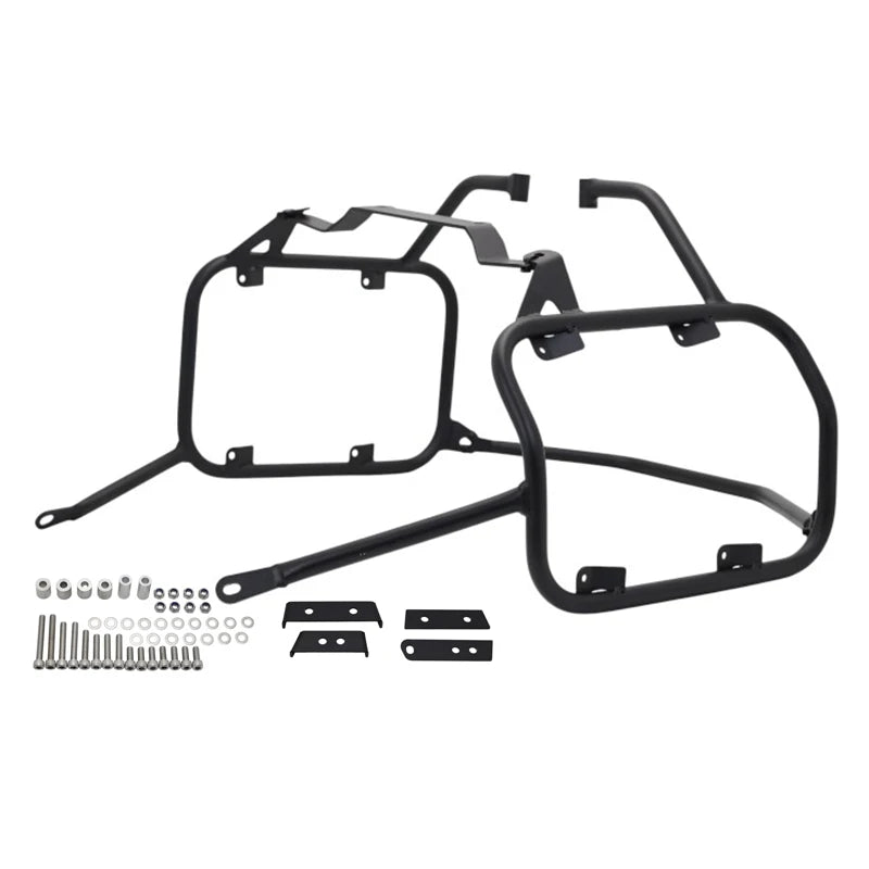 Stainless Steel Motorcycle Side Saddlebag Bracket Pannier Pannier Rack Luggage Rack For BMW F700GS F800GS F800 GS 2009-2017