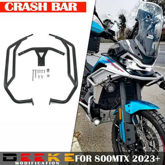 800 MTX Engine Guard Highway Crash Bar Motorcycle Frame Protection Bumper Fit for CFMOTO 800 MTX  2023 2024 Accessories 800MTX