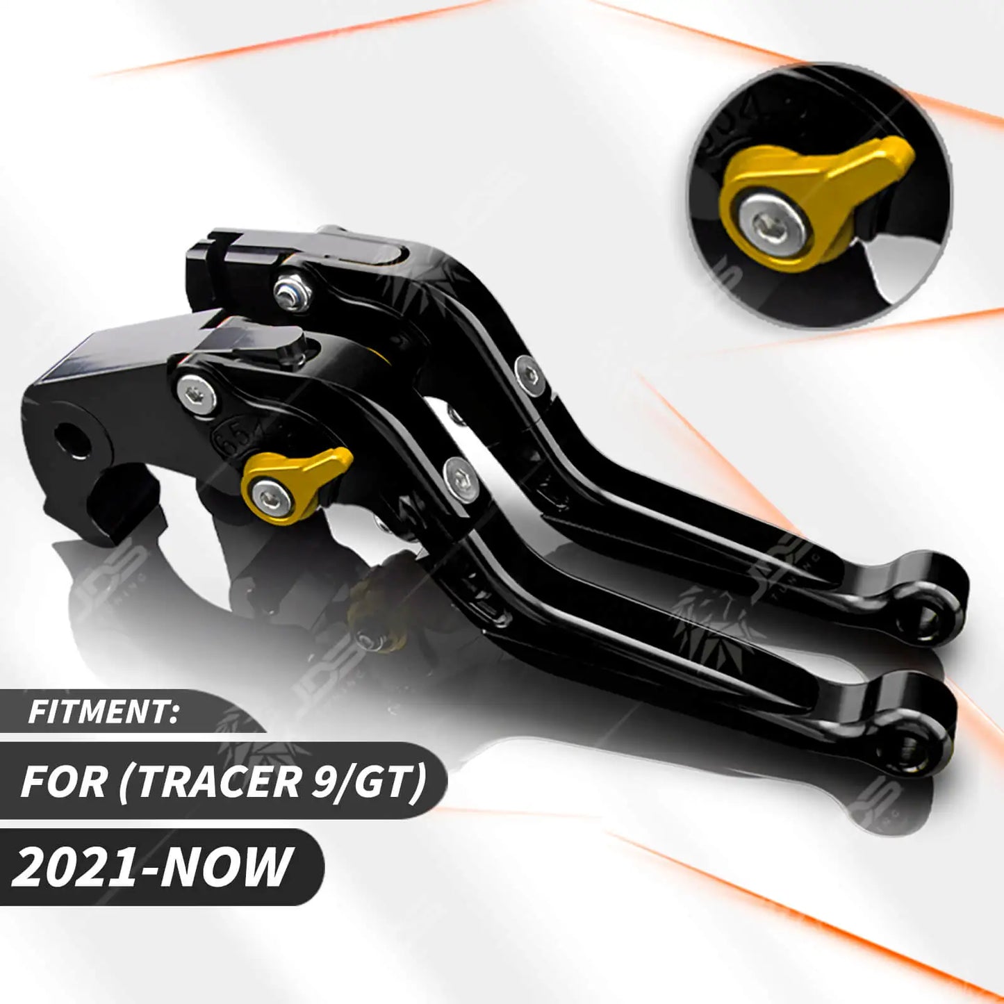 For Yamaha Tracer 9/Tracer 9 GT Clutch Lever Brake Lever Set Adjustable Folding Handle Levers Motorcycle Accessories Parts