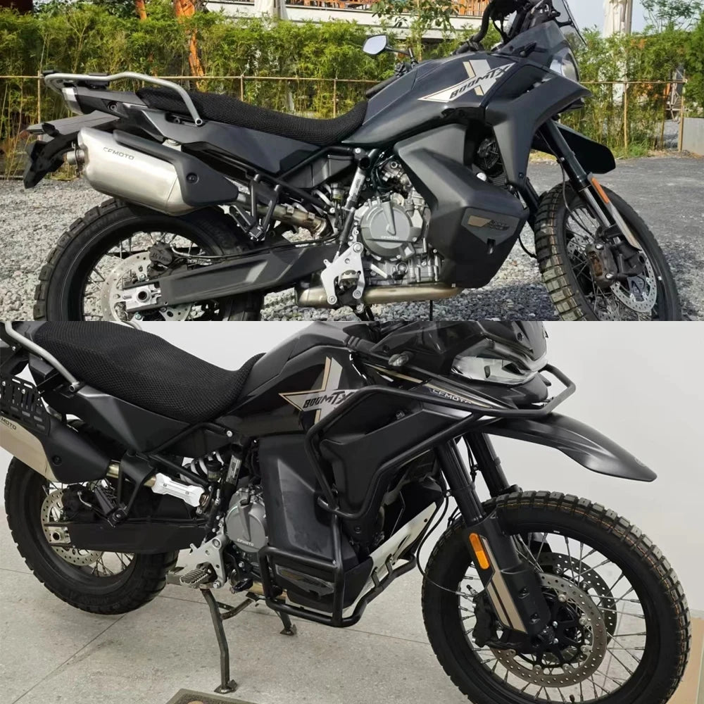 800MT-X 800MTX 2025 Engine Guard Highway Crash Bars Frame Bar Kit For CFMOTO 800 MT-X Motorcycle Anti-Crash Bar Frame Protection