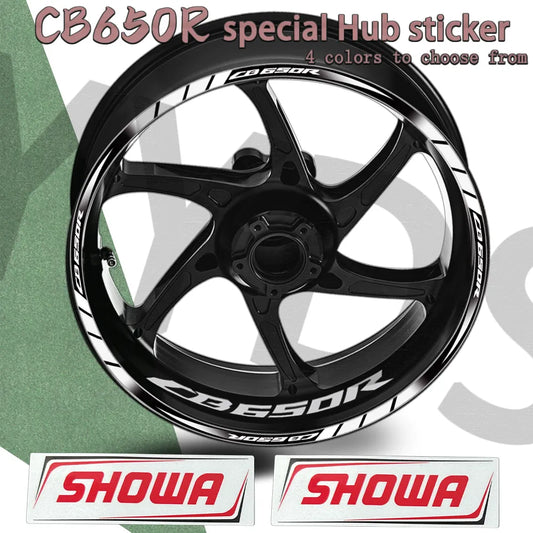 cb650r wheel reflective sticker, motorcycle accessories, waterproof does not fall off, special car special cool CB 650r