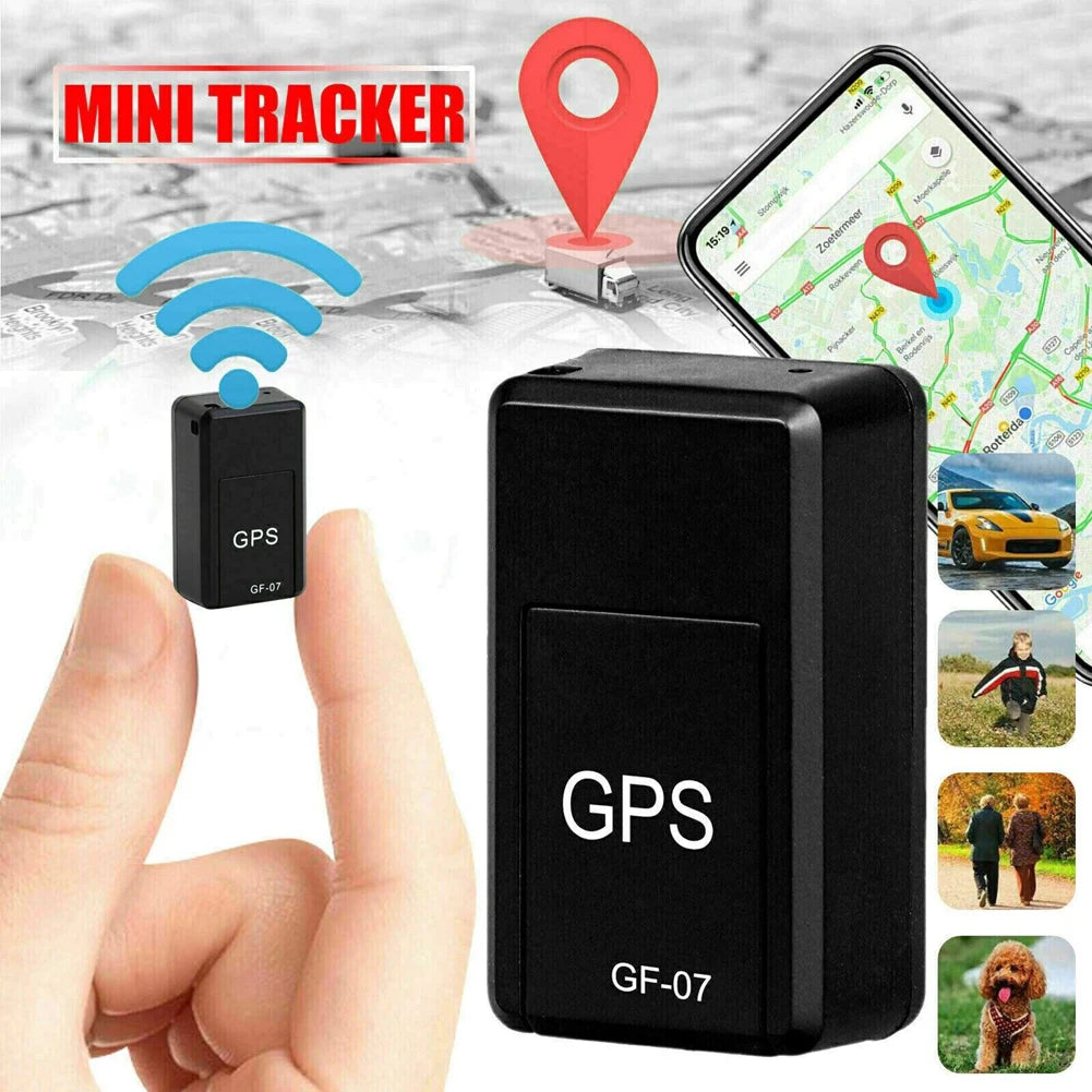 1-4 PCS GF-07 Mini GPS Tracker Magnetic Car Real Time Tracking Anti-Theft Anti-lost Locator SIM Message Positioner For Car Kids