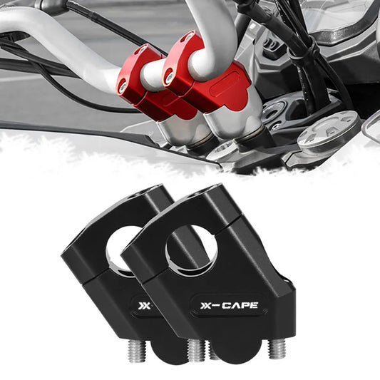 For XCape X Cape 650 2022 2023 Motorcycle Handlebar Riser Motocross Heightening Clamp Mount X-Cape 650 Accessories