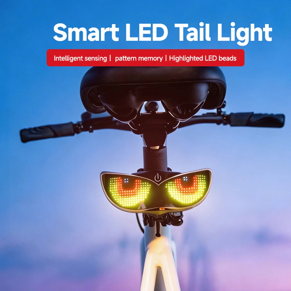 Smart LED Helmet Display (Without Helmet) - Bicycle Helmet LED Display, Ebike Helmet with App, Cycling Helmets with Turn Signals