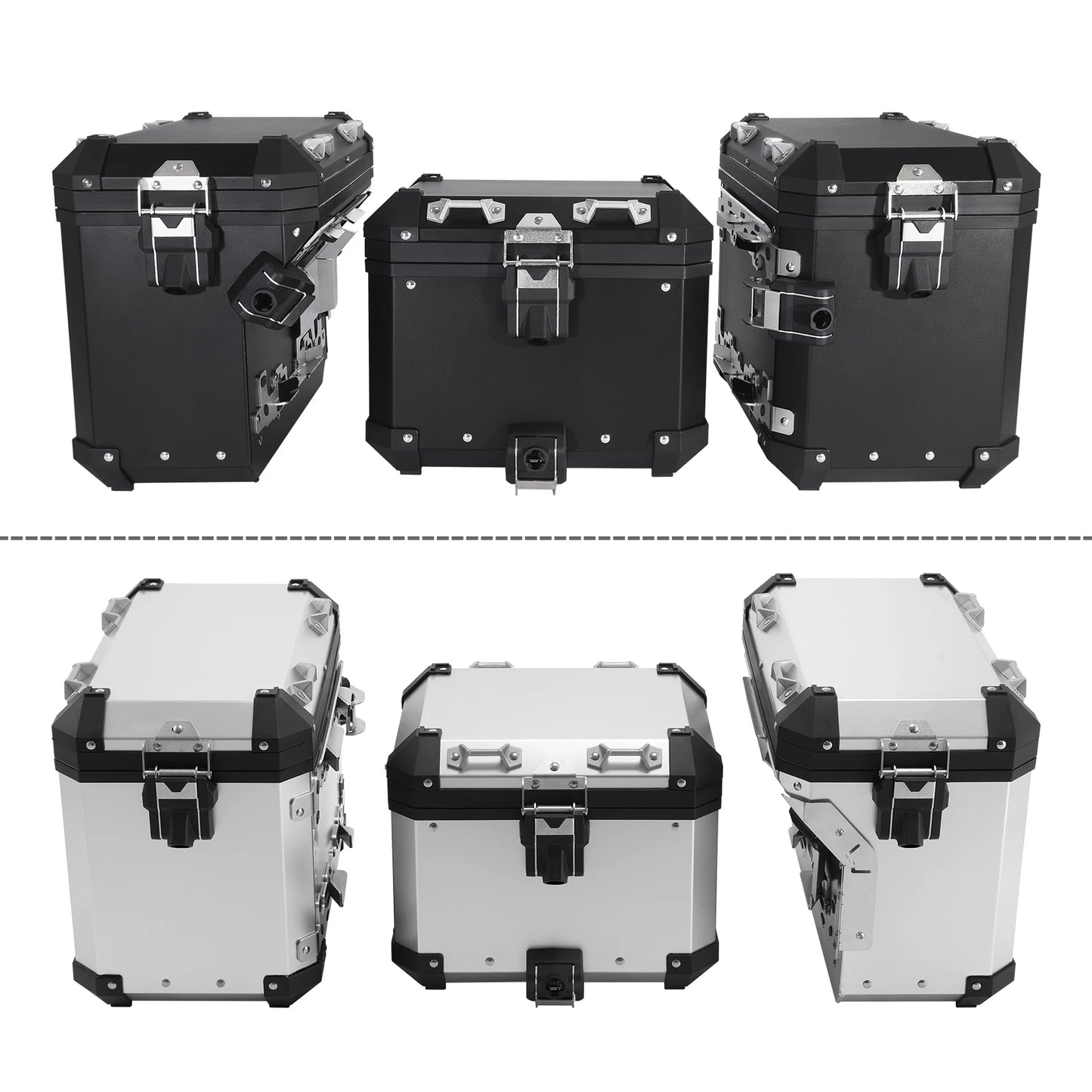 Trunk Saddlebags Pannier Side Case Luggage Bag Fit For BMW R1200GS 2013-2018 R1250GS 2019-2024 F850GS 2017-2022 F900GS 2023-2025