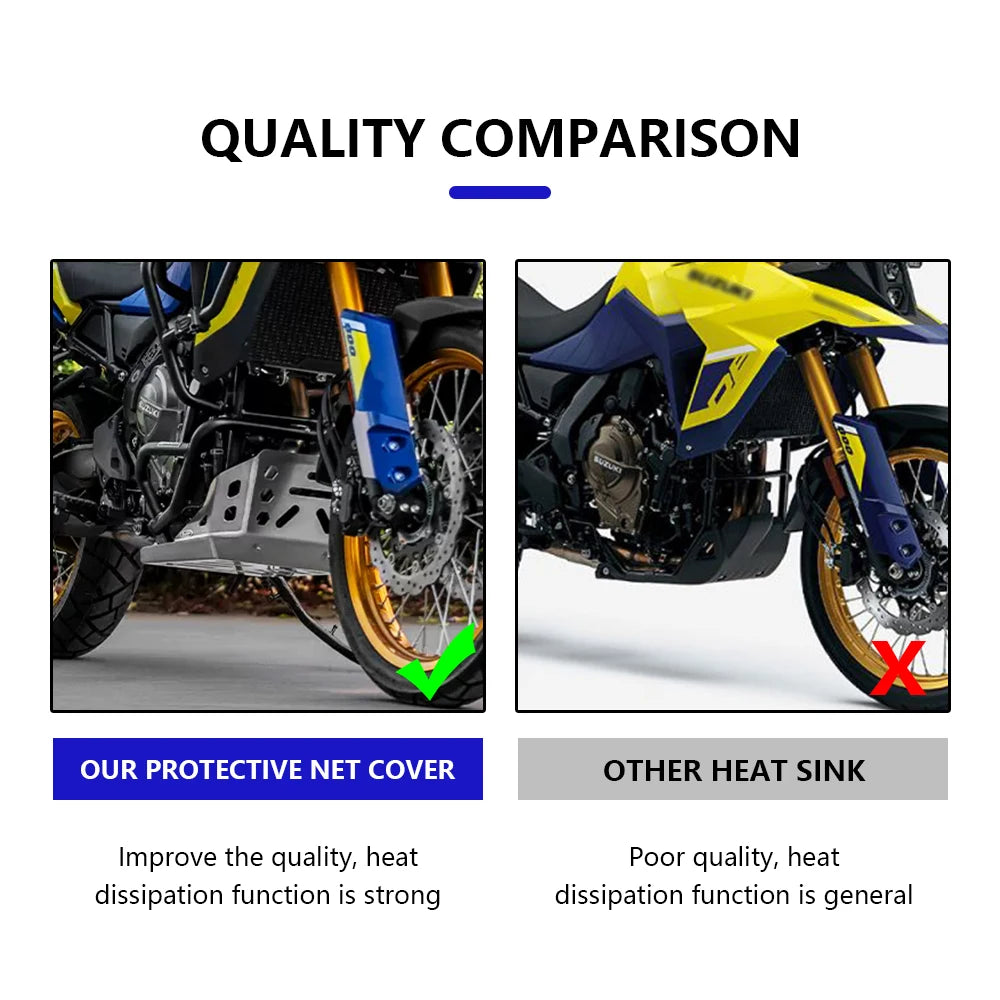 MOTORCYCLE Accessories Engine Chassis Protection cover Guard Bottom Skid Plate For V-STORM 800DE vstrom 800de 2023 2024 800DE-St