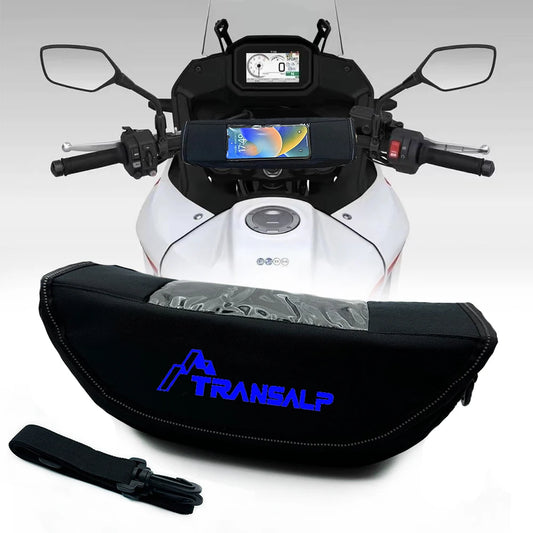 For HONDA XL750 Transalp XL 750 xl750 TRANSALP 2023 Motorcycle Accessories Storage Travel Tool bags Waterproof Handlebar Bag