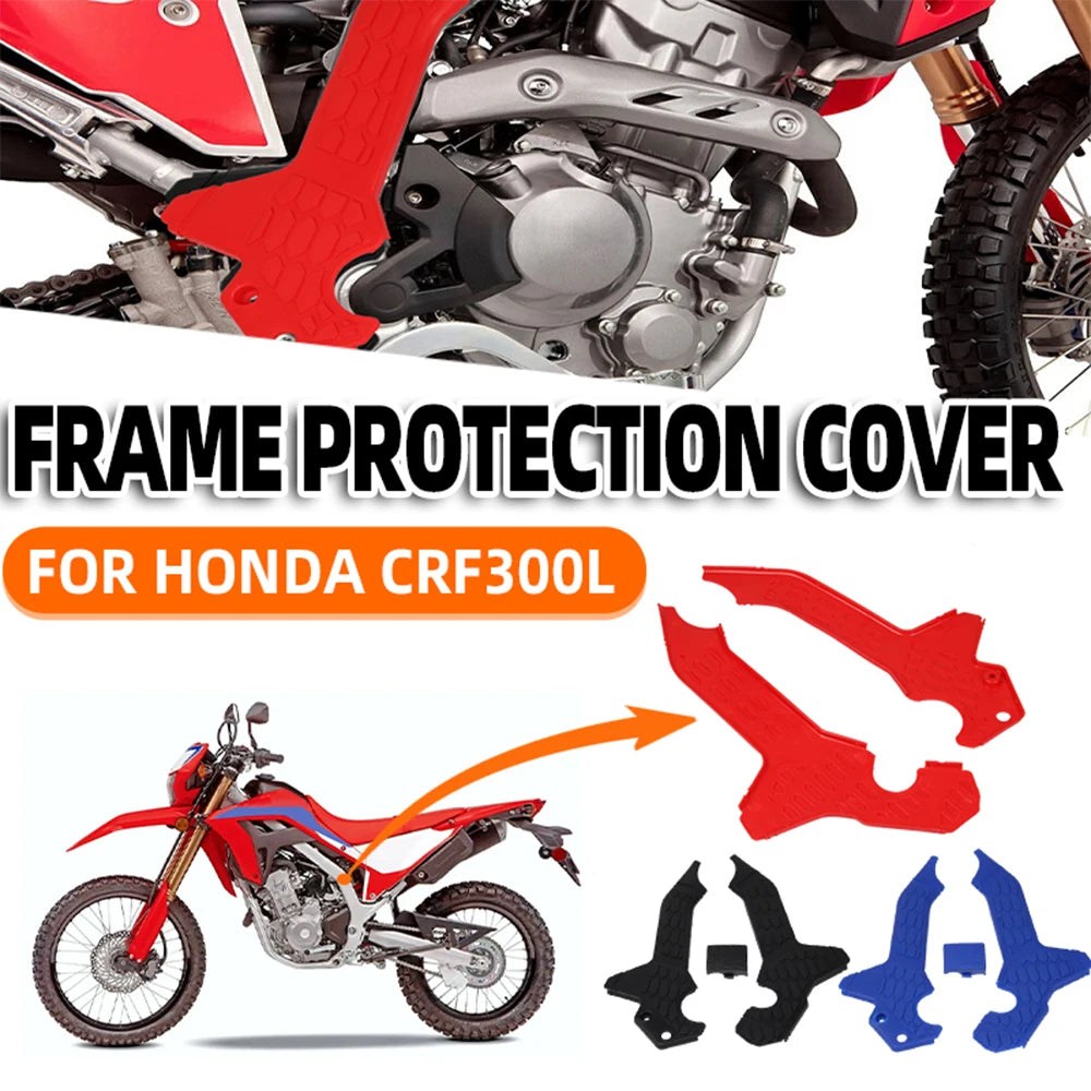 For Honda CRF300L CRF300 L CRF 300 L 300L Motorcycle Accessories Frame Guard Protective Cover Protector Infill Side Boards Panel