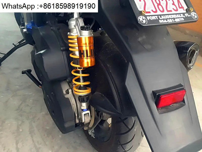 Taiwan Jinzhan fourth generation modified NMAX155 XMAX PCX motorcycle rear shock absorption and damping adjustable Olins