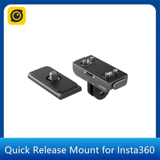 Insta360 Quick Release Mount For Insta 360 X4 / X3 / ONE X2 / RS / Ace Pro / R Camera Original Accessories